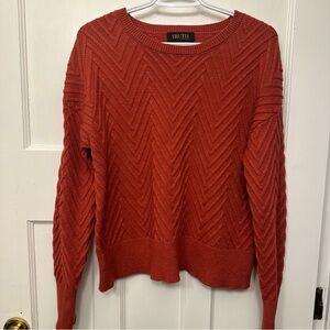 ⭐️ Truth Ladies Large Orange Red Women's Sweater